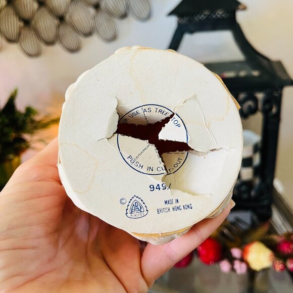 Vintage 1950's angel tree topper - Picture 9 of 10